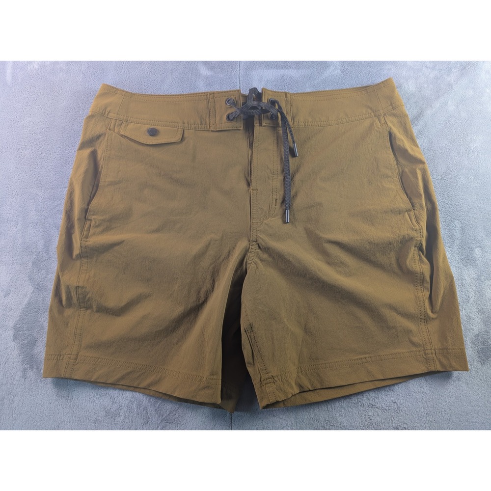 Filson Mens 35 Barrier Shorts Burlap Brown Quick Dry Swim Trunks 20219751 NEW